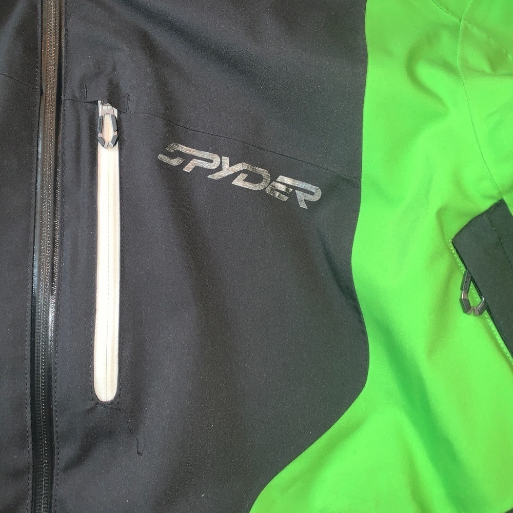 Spyder XXL Chambers Waterproof Insulated Ski Jacket Men Snowboard 20K/20K - Picture 6 of 13